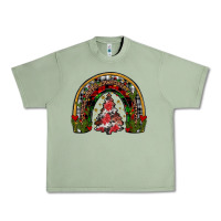 Oil Green trees rainbow Urban Heavy Tee - JahusDesignShop