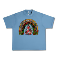 Pebble Blue trees rainbow Urban Heavy Tee - JahusDesignShop