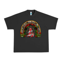 Pigment Black trees rainbow Urban Heavy Tee - JahusDesignShop