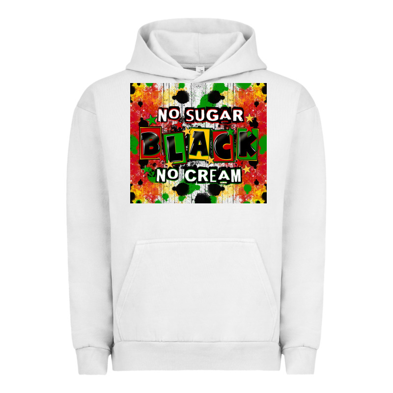 No Sugar No Cream Black Tumbler Urban Hoodie by CowGirlArtShop | Teevron