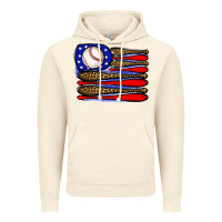 Vintage Artic leopard baseball flag3 Vintage Hoodie - JahusDesignShop