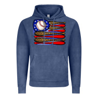 Vintage Denim leopard baseball flag3 Vintage Hoodie - JahusDesignShop