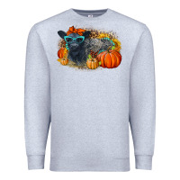 Heather Grey Fall Autumn Baby Calf Premium Sweatshirt - LillyAllenDesigns