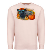Pale Pink Fall Autumn Baby Calf Premium Sweatshirt - LillyAllenDesigns