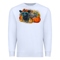 White Fall Autumn Baby Calf Premium Sweatshirt - LillyAllenDesigns