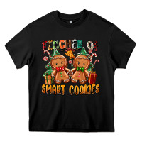 Black teacher of smart cookies Heavy Core Tee - Zillion Design Studio