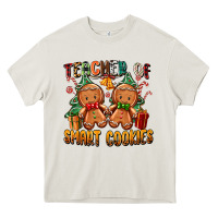Cream teacher of smart cookies Heavy Core Tee - Zillion Design Studio