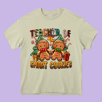 Teacher Of Smart Cookies Heavy Core Tee Designed By Zillion Design Studio