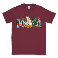 Burgundy goat mom serape leopard cowhide goat family Classic Tee - Artiststas