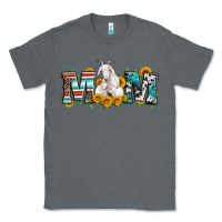 Charcoal Heather goat mom serape leopard cowhide goat family Classic Tee - Artiststas