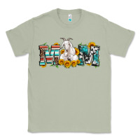 Matcha goat mom serape leopard cowhide goat family Classic Tee - Artiststas