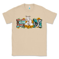 Mushroom goat mom serape leopard cowhide goat family Classic Tee - Artiststas