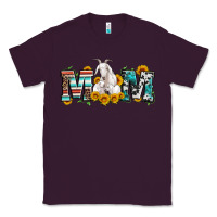 Plum goat mom serape leopard cowhide goat family Classic Tee - Artiststas