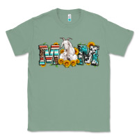 Sage goat mom serape leopard cowhide goat family Classic Tee - Artiststas