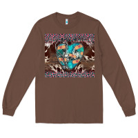 Chestnut western nurse stethoscope pink leopard Long Sleeve Tee - BarkalooDesign