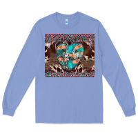 Colony Blue western nurse stethoscope pink leopard Long Sleeve Tee - BarkalooDesign