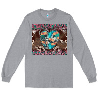 Heather Grey western nurse stethoscope pink leopard Long Sleeve Tee - BarkalooDesign