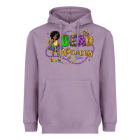 Lavender bead princess mardi gras Heavyweight Hoodie - LillyAllenDesigns