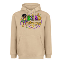Mushroom bead princess mardi gras Heavyweight Hoodie - LillyAllenDesigns