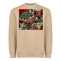 Mushroom christmas reinder Heavyweight Sweatshirt - JahusDesignShop