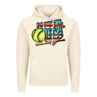 Vintage Artic softball life Vintage Hoodie - CowhideDigitalArt