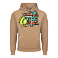 Vintage Coffee softball life Vintage Hoodie - CowhideDigitalArt
