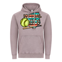 Vintage Zinc softball life Vintage Hoodie - CowhideDigitalArt