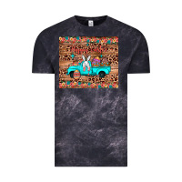 Cloud Black happy easter truck Vintage Tee - JahusDesignShop