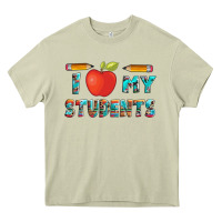 I Love My Students With Pen And Heavy Core Tee | Teevron