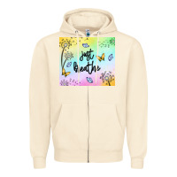 Sandshell just breathe Zipper Hoodie - MaliasSmallBusiness