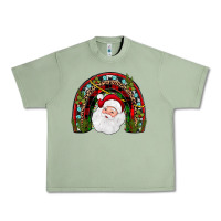 Oil Green santa rainbow Urban Heavy Tee - JahusDesignShop