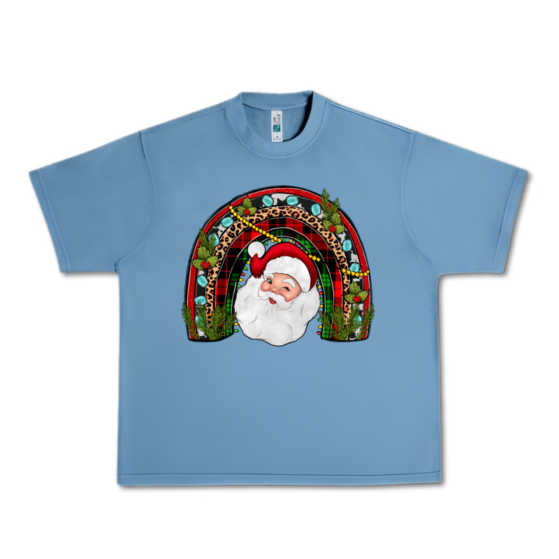Santa Rainbow Urban Heavy Tee by JahusDesignShop | Teevron