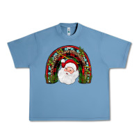 Pebble Blue santa rainbow Urban Heavy Tee - JahusDesignShop