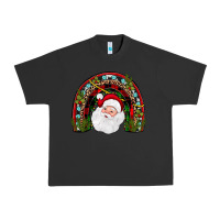 Pigment Black santa rainbow Urban Heavy Tee - JahusDesignShop