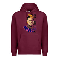 Burgundy RBG Ruth Bader Ginsburg Women Belong In All Places Premium Hoodie - Bettercallsaul