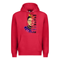 Cardinal RBG Ruth Bader Ginsburg Women Belong In All Places Premium Hoodie - Bettercallsaul