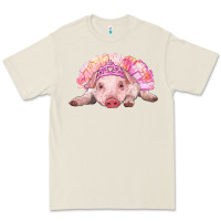 Bone Balerina Baby Pig With Tutu Premium Tee - RanaPortraitStore