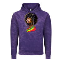 Cloud Purple juneteenth black women Vintage Hoodie - HRA Design Shop