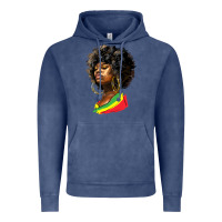 Vintage Denim juneteenth black women Vintage Hoodie - HRA Design Shop