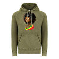 Vintage Olive juneteenth black women Vintage Hoodie - HRA Design Shop