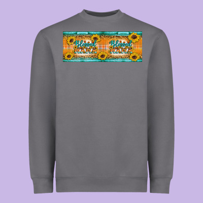 Blessed Mama Heavyweight Sweatshirt Designed By Artiststas
