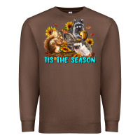 Chestnut Fall Tis The Season Animals Premium Sweatshirt - LillyAllenDesigns
