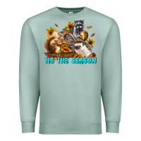 Seafoam Fall Tis The Season Animals Premium Sweatshirt - LillyAllenDesigns