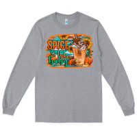 Heather Grey spice spice baby pumpkin spice latte Long Sleeve Tee - Jasminsmagicworld