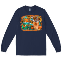 Navy spice spice baby pumpkin spice latte Long Sleeve Tee - Jasminsmagicworld