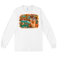 White spice spice baby pumpkin spice latte Long Sleeve Tee - Jasminsmagicworld