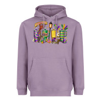 Lavender obsessive cup disorder mardi gras Heavyweight Hoodie - LillyAllenDesigns