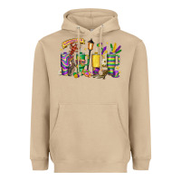 Obsessive Cup Disorder Mardi Gras Heavyweight Hoodie | Teevron