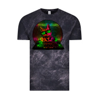 Cloud Black HOUSE CAT (Rainbow DJ Kitty) Vintage Tee - Bettercallsaul