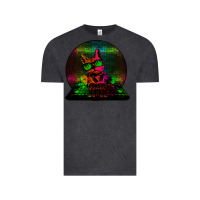 Vintage Black HOUSE CAT (Rainbow DJ Kitty) Vintage Tee - Bettercallsaul
